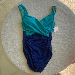 Ralph Lauren cutout one piece